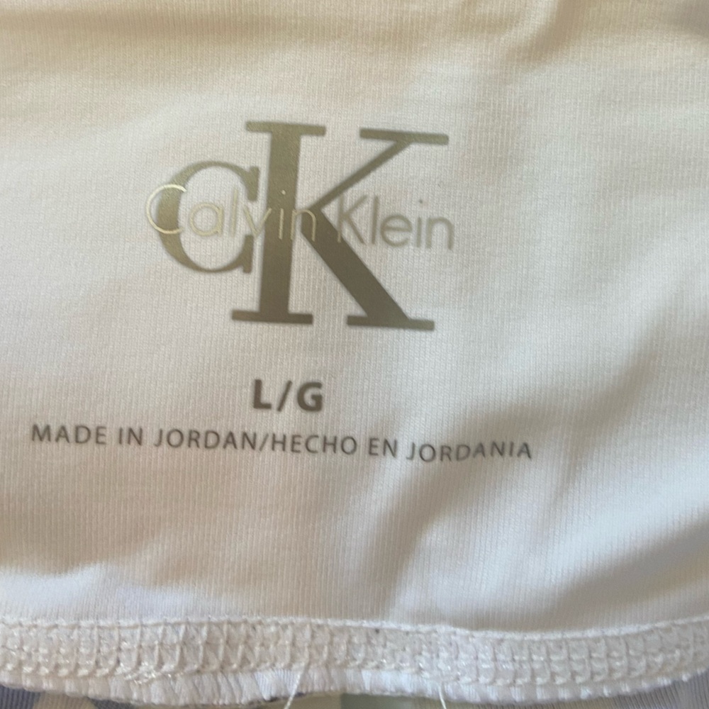 Calvin Klein performance bike shorts Compression shorties pocket running Sz L - Picture 7 of 8